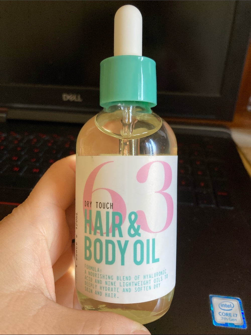 63 Dry Touch Hair & Body Oil